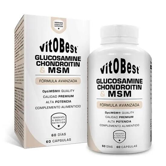 Glucosamin, Chondroitin, MSM – 60 Kapseln VitoBest