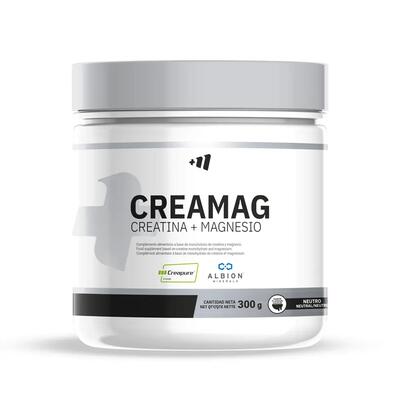 Creamag creatine (creapure®) + magnesium albion® - 300g roze limonade masmusculo