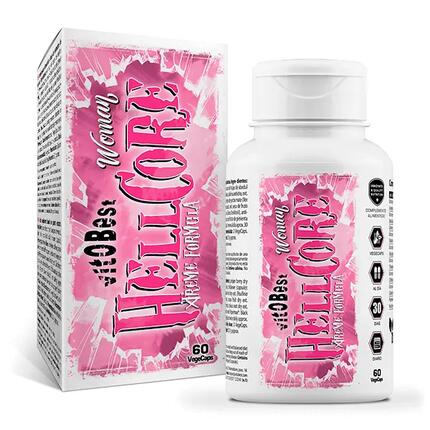 Hellcore Woman - 60 Cápsulas Vegetales VitoBest