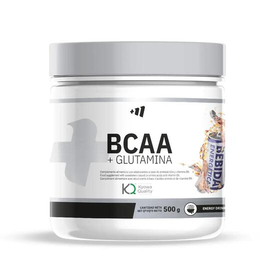 BCAA + L-Glutamine Kyowa® - 500g Boisson énergique de MASmusculo