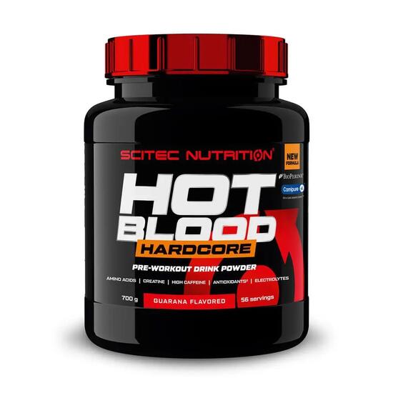 Hot Blood Hardcore - 700 g Guarana Scitec Nutrition