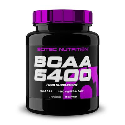 Bcaa 6400 - 375 tabletten scitec nutrition