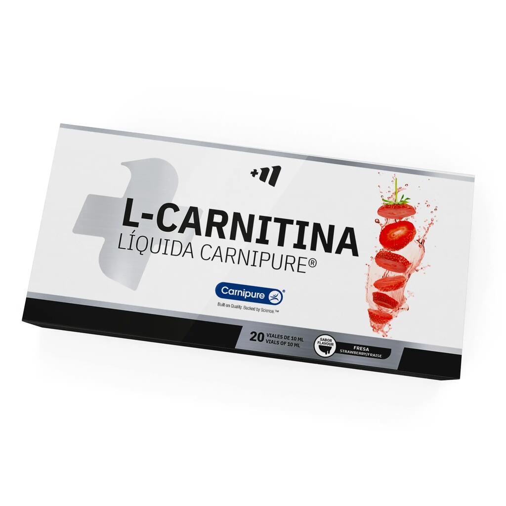Liquid L-Carnitine Carnipure® - 20 Strawberry Vials MASMUSCULO