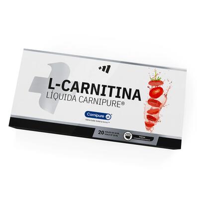 Vloeibare l-carnitine carnipure® - 20 ampullen kiwi masmusculo