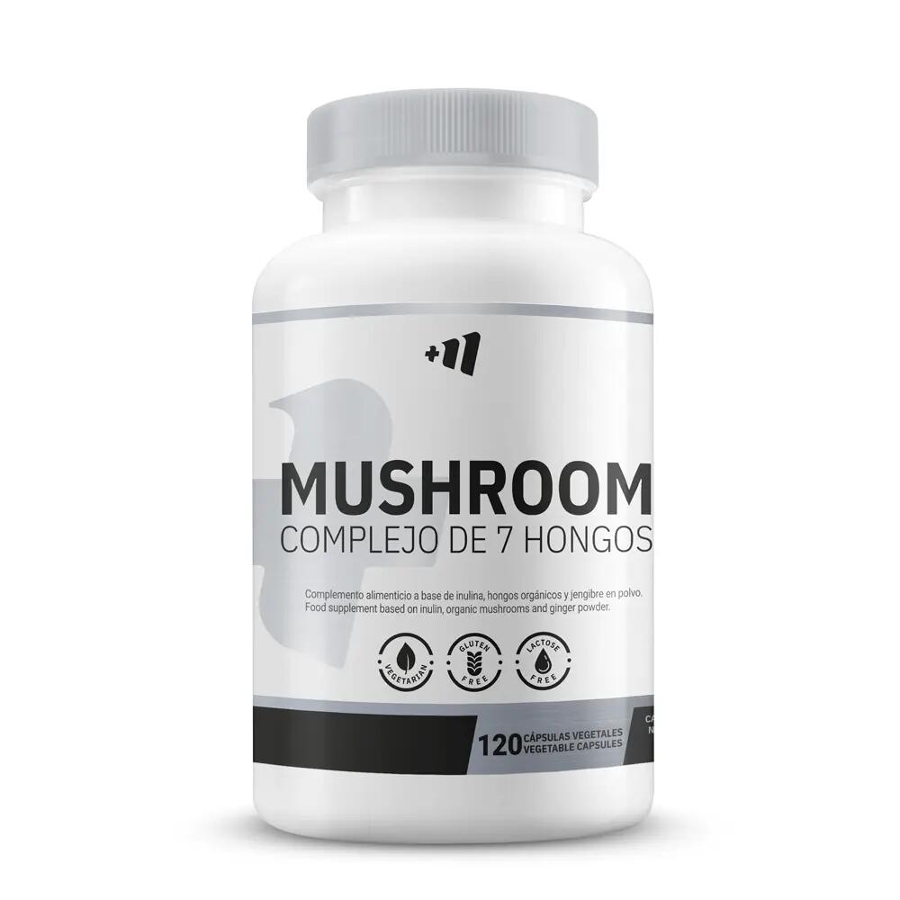 Paddenstoelen (7-paddenstoelencomplex) - 120 plantaardige capsules MASMUSCULO 1/5