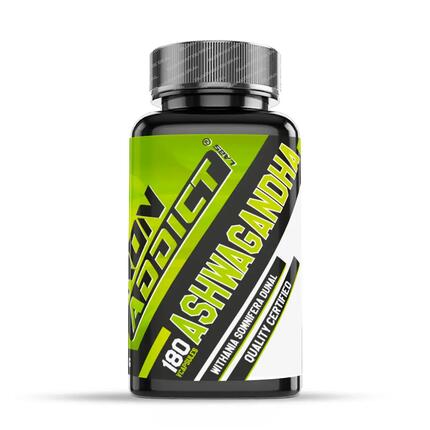 Ashwagandha - 180 cápsulas vegetales Iron Addict Labs