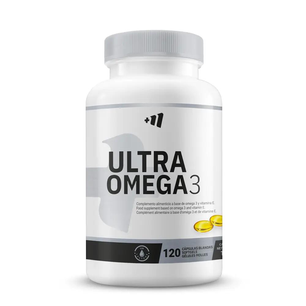 Ultra Omega 3 - 120 Softgels - Fish Oil 1000mg MASMUSCULUS