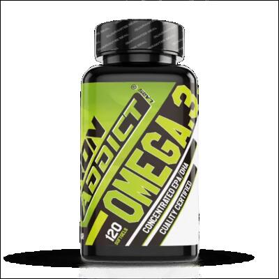 Omega 3 - 120 softgels iron addict labs