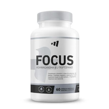 Focus (Ashwagandha + L-Triptófano) - 60 Cápsulas Vegetales Masmusculo