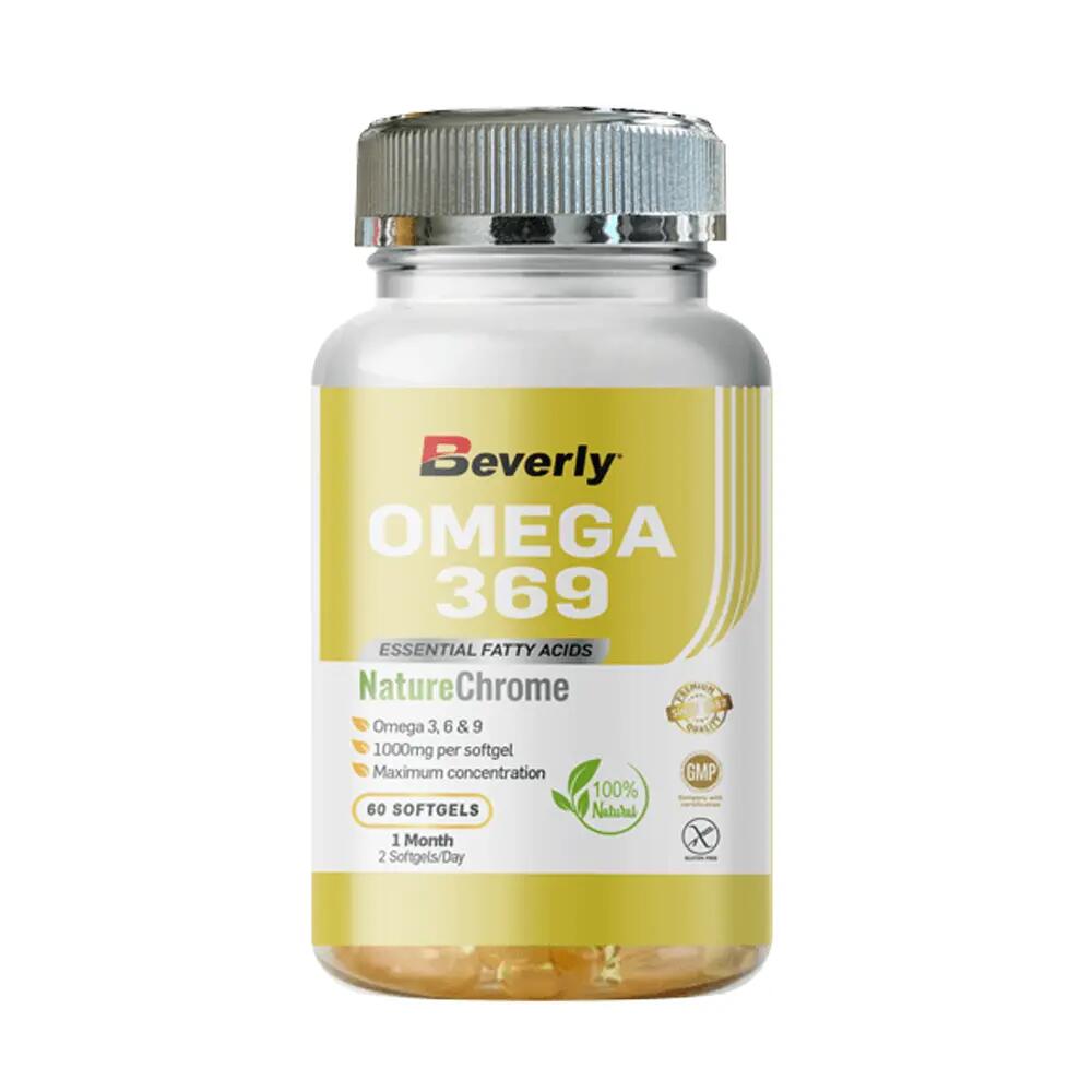 Omega 369 – 60 Weichkapseln von Beverly Nutrition 1/3
