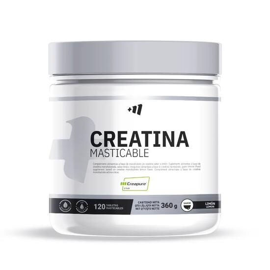Creatina Monoidrato (Creapure®) - 120 Compresse Masticabili al Limone MASMUSCULO