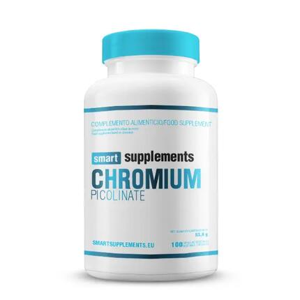 Chrompicolinat - 100 pflanzliche Kapseln Smart Supplements