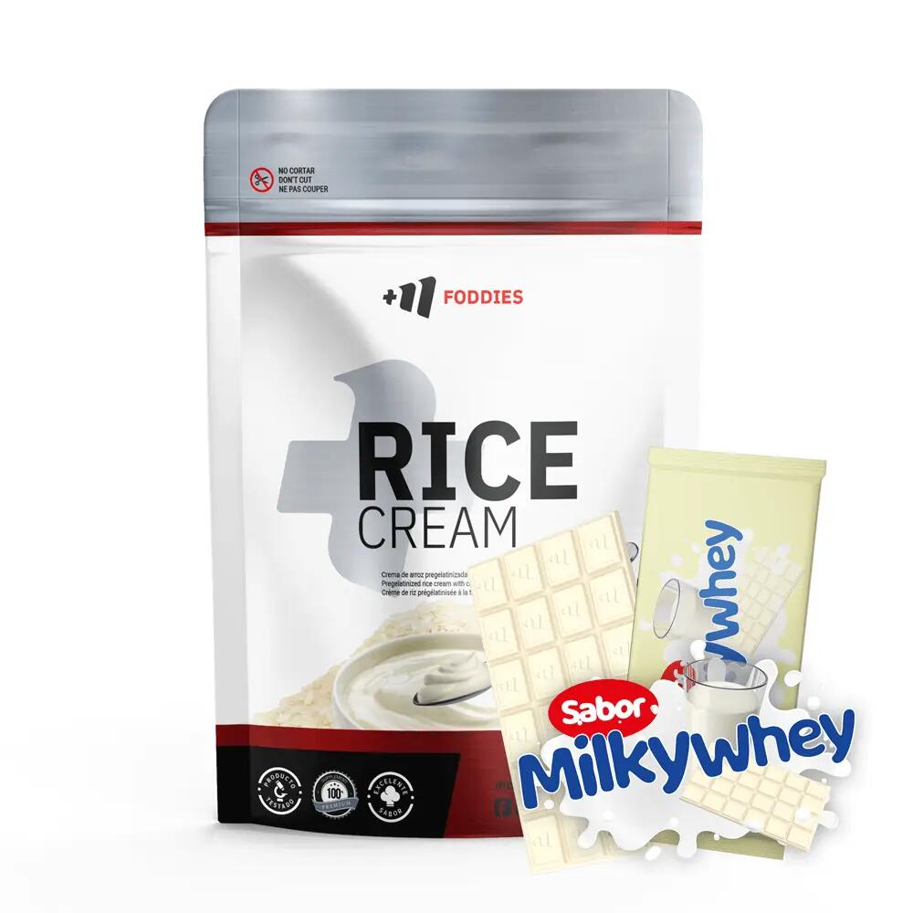 Reiscreme (vorgelatinierte Reiscreme) - 2 kg weiße Milchschokolade 1/6