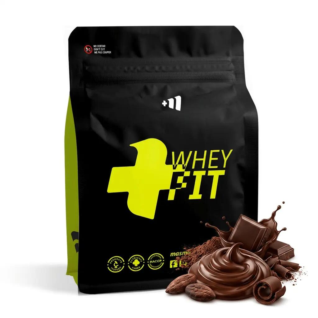 Whey Fit - 2Kg - Dark Chocolate Flavor Masmusculo