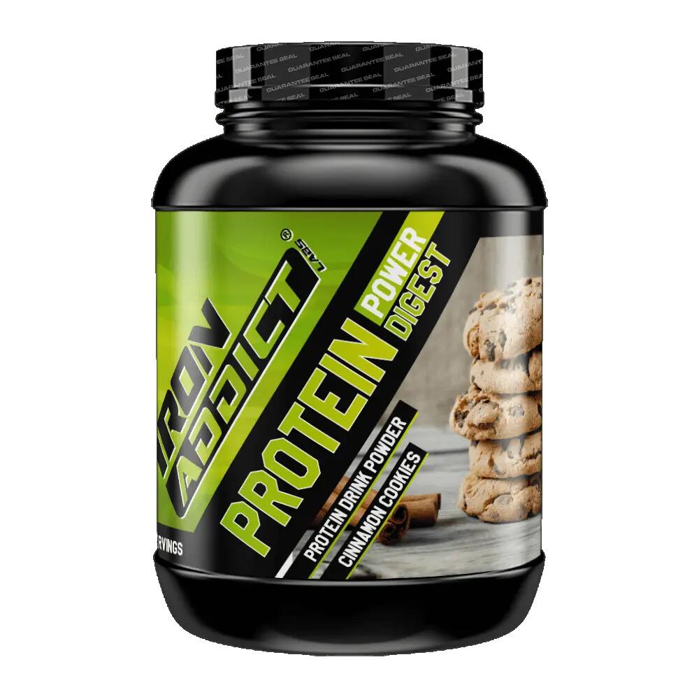 Protein Power 2Kg Iron Addict Labs - Protein powder with whey and soy