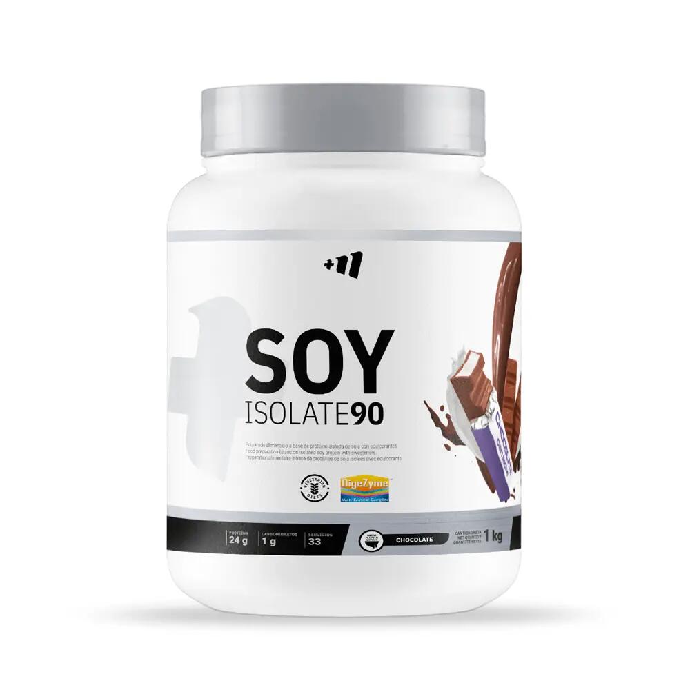 SOY Isolate90 (Soy Protein Isolate) - 1kg Chocolate Masmusculo