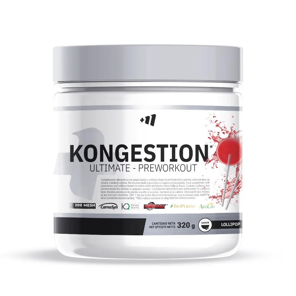 Kongestion Preworkout - 320g Lollipop MASMUSCULO