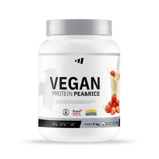 Wegański proteinowy groszek i ryż - 1 kg waniliowy MASMUSCULO