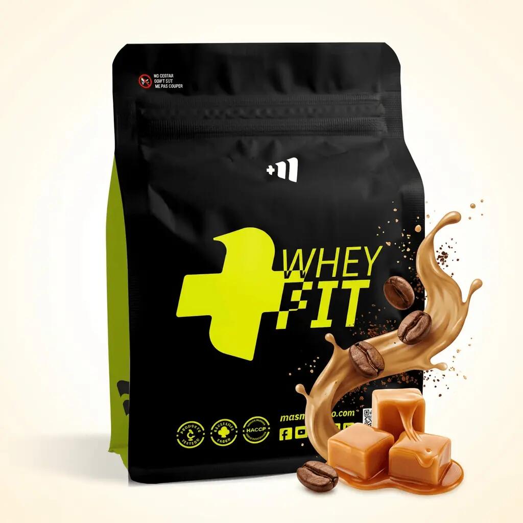 Whey Fit - 2Kg Coffee and Caramel MASMUSCULO