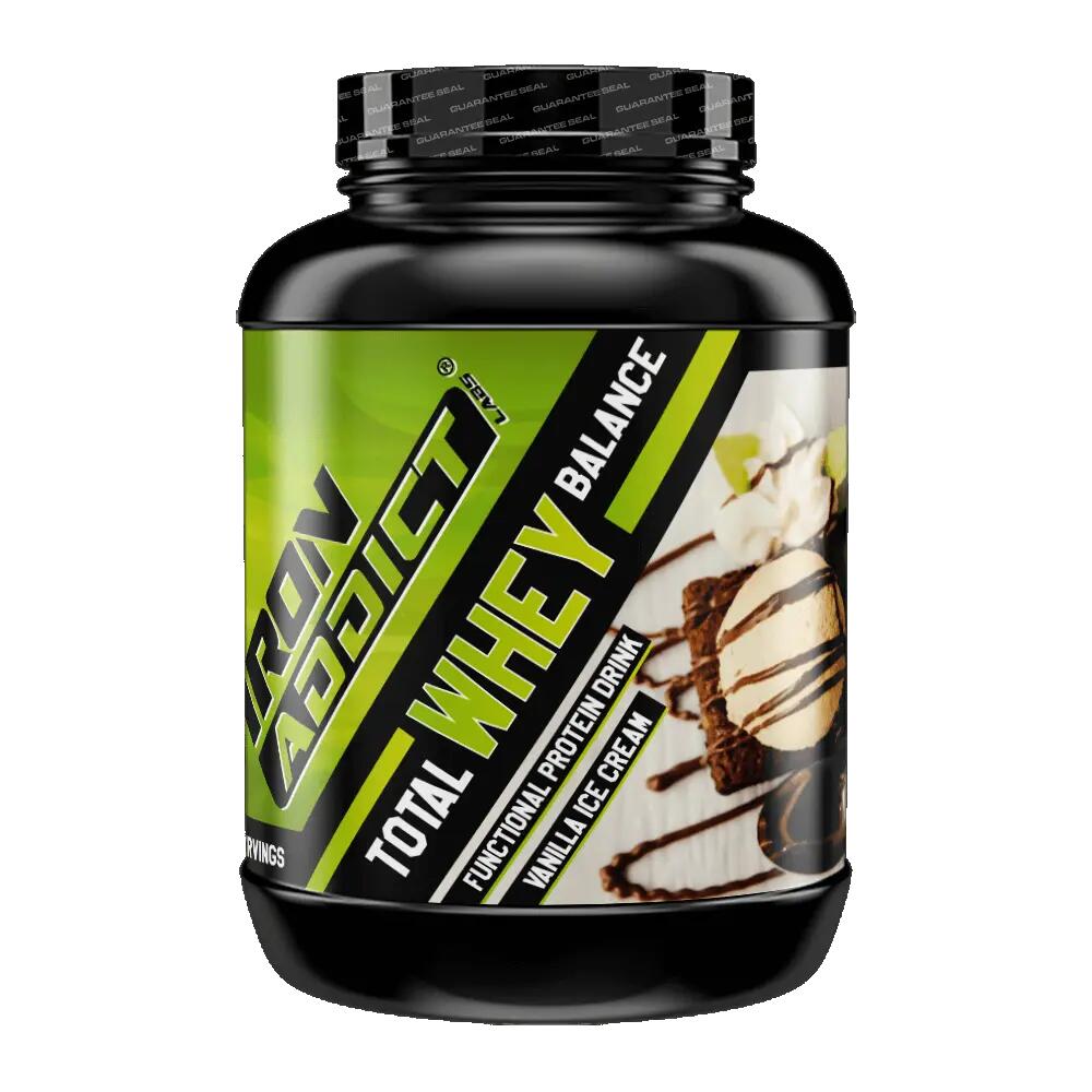 Wei-eiwit 1,8 kg Iron Addict Labs - Wei-eiwit van maximale kwaliteit 1/7