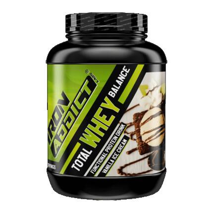 Total whey balance - 1,8 kg Chocolat Blanc de Iron Addict Labs