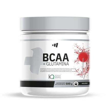 BCAA + L-Glutamine Kyowa® - 500g Sucette de MASmusculo