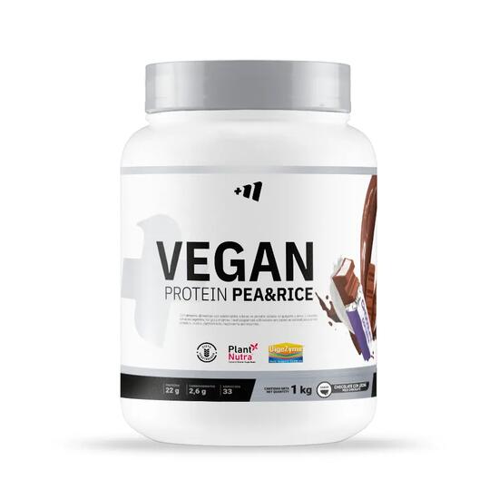 Wegański proteinowy groszek i ryż - 1 kg waniliowy MASMUSCULO