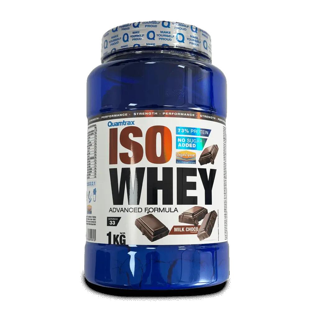 IsoWhey - 1Kg Quamtrax Milk Chocolate