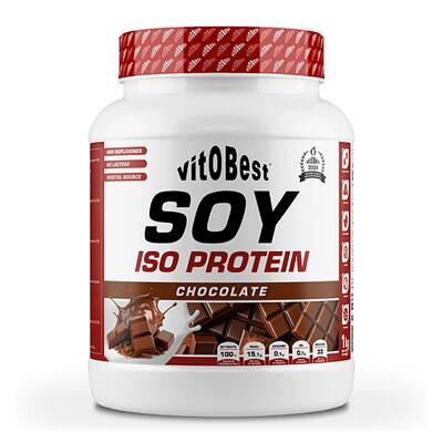 Proteine ​​di soia isolate - 1 kg gusto vaniglia VitoBest