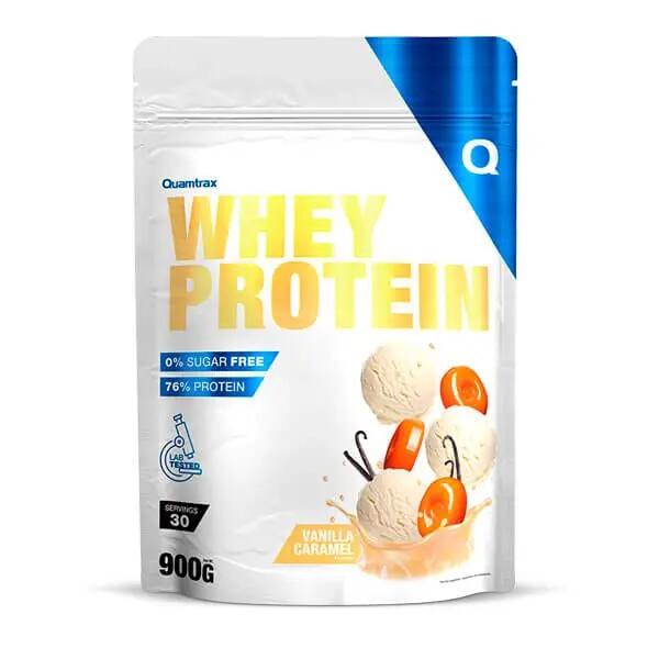 Whey Protein - 900g Vanilla Caramel Quamtrax