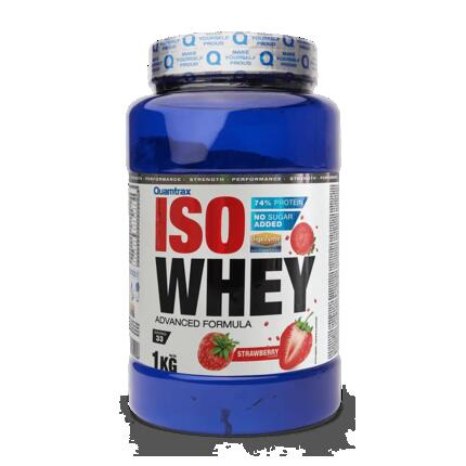 IsoWhey - 1 kg vanille met Quamtrax-koekjes