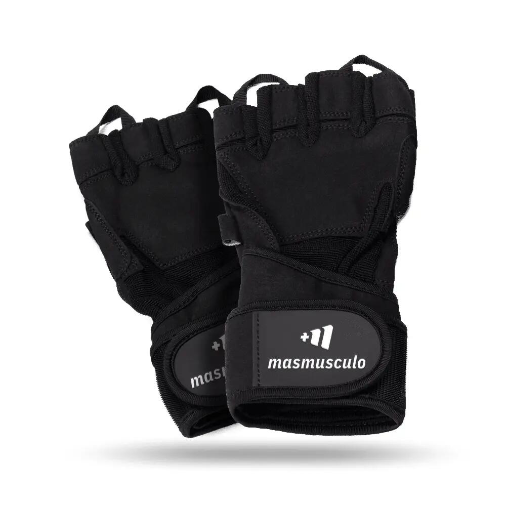 Masmusculo Handschuhe mit Handgelenkstütze – 2XL (Super Large) 1/2