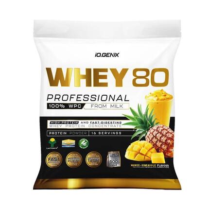 Whey 80 Profesional - 500g Capuchino - IO.Genix