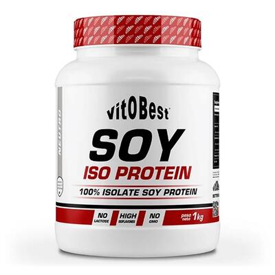 Proteine ​​di soia isolate - 1 kg gusto vaniglia VitoBest