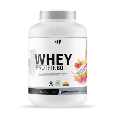 Wei-eiwit 80 - 2 kg witte chocolade met milkywhey masmusculo
