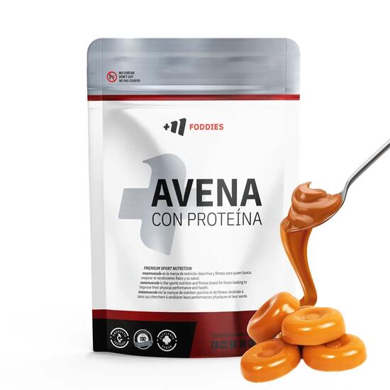 Harina de Avena + Proteína - 1kg Natillas - Masmusculo
