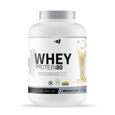 Wei-eiwit 80 - 2 kg witte chocolade met milkywhey masmusculo