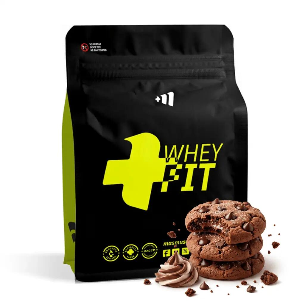 Whey Fit - 2Kg - Chocolate-Cookie Flavor Masmusculo