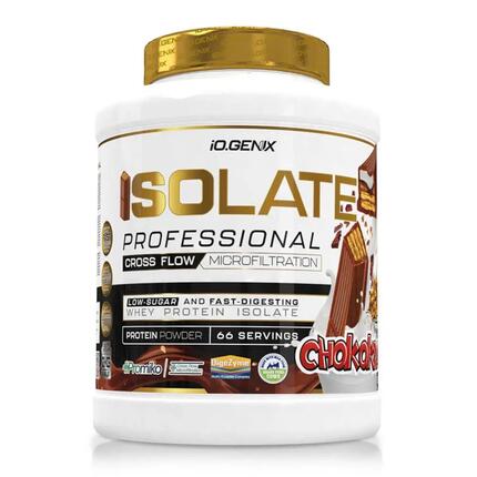 Isolate Professional - 2 kg witte chocolade met chocoladeringen IO.Genix