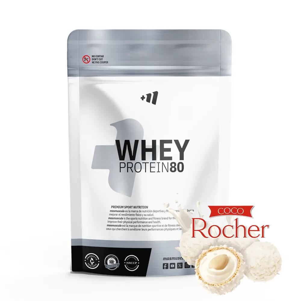 Molkenprotein 80 - 1 kg Coco Rocher MASMUSCULO 1/6