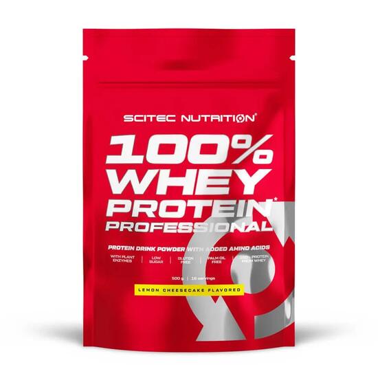 100% whey protein professional - 500 g Nuevo Tarta de Queso Limon de Scitec
