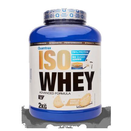 IsoWhey - 2 kg Cookies & Cream Quamtrax