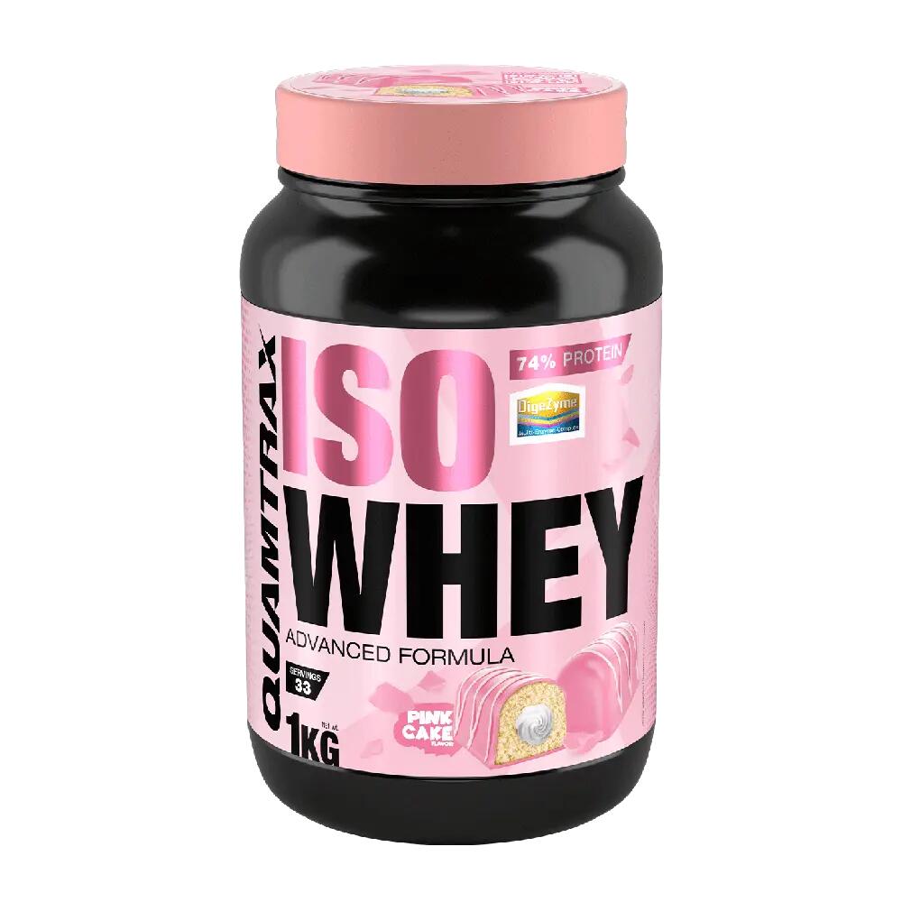 IsoWhey - 1Kg Pink Panther - Strawberry Cupcake Quamtrax