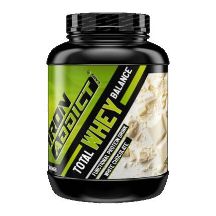 Total whey balance - 1,8 kg Chocolat Blanc de Iron Addict Labs