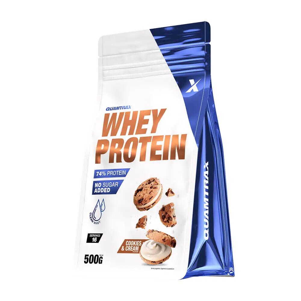 100% Whey Protein - 500g Quamtrax Cookies