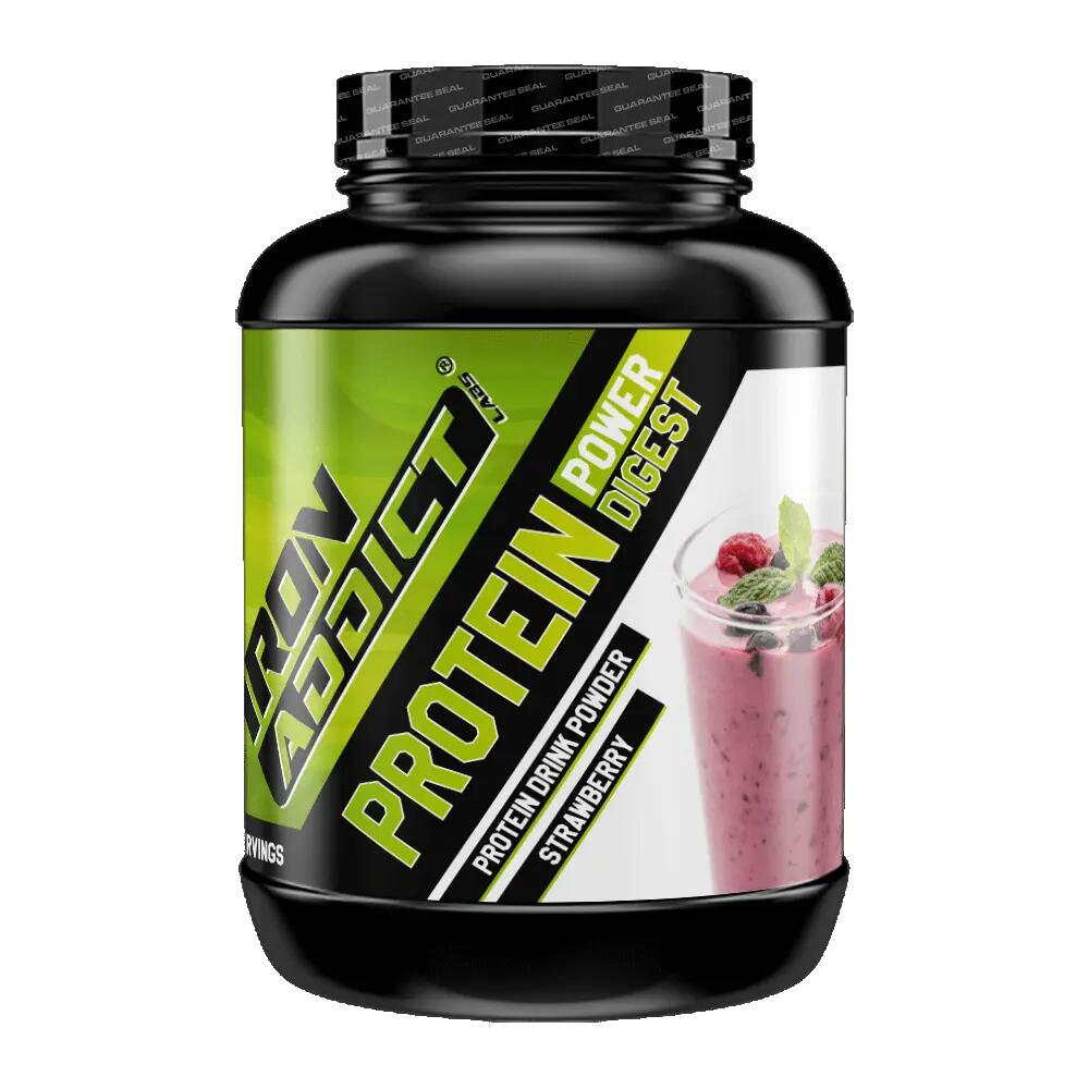 Protein Power 2Kg Iron Addict Labs - Protein powder with whey and soy