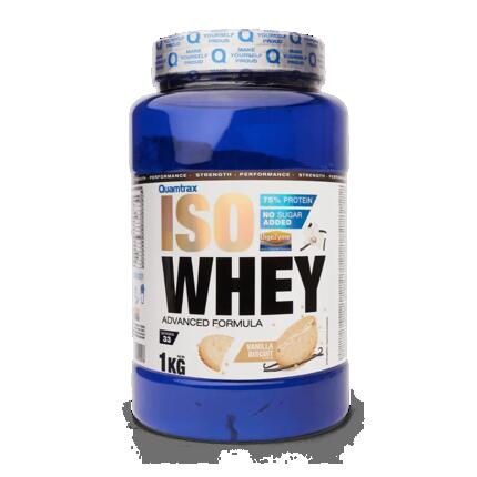 IsoWhey - 1 kg vanille met Quamtrax-koekjes