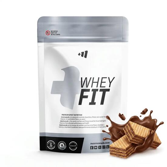 Whey fit - 1kg gaufrette au chocolat de MASmusculo
