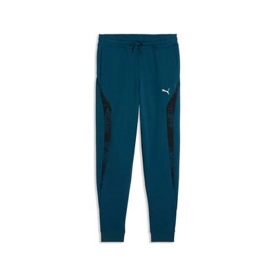 Puma sport fleece sweatpants met camouflageprint voor jongeren puma