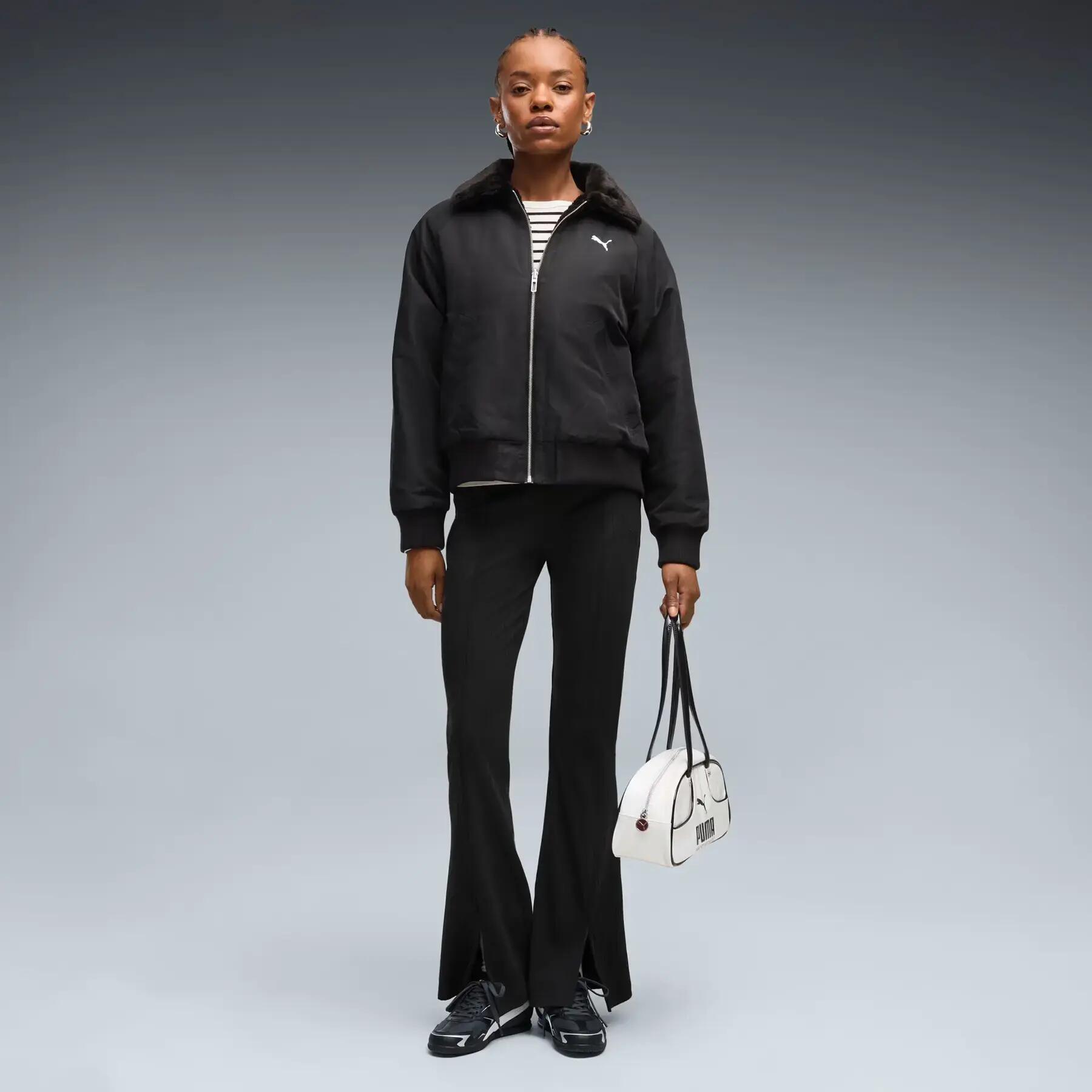 Uitlopende legging voor dames Puma Her Rib 3/5